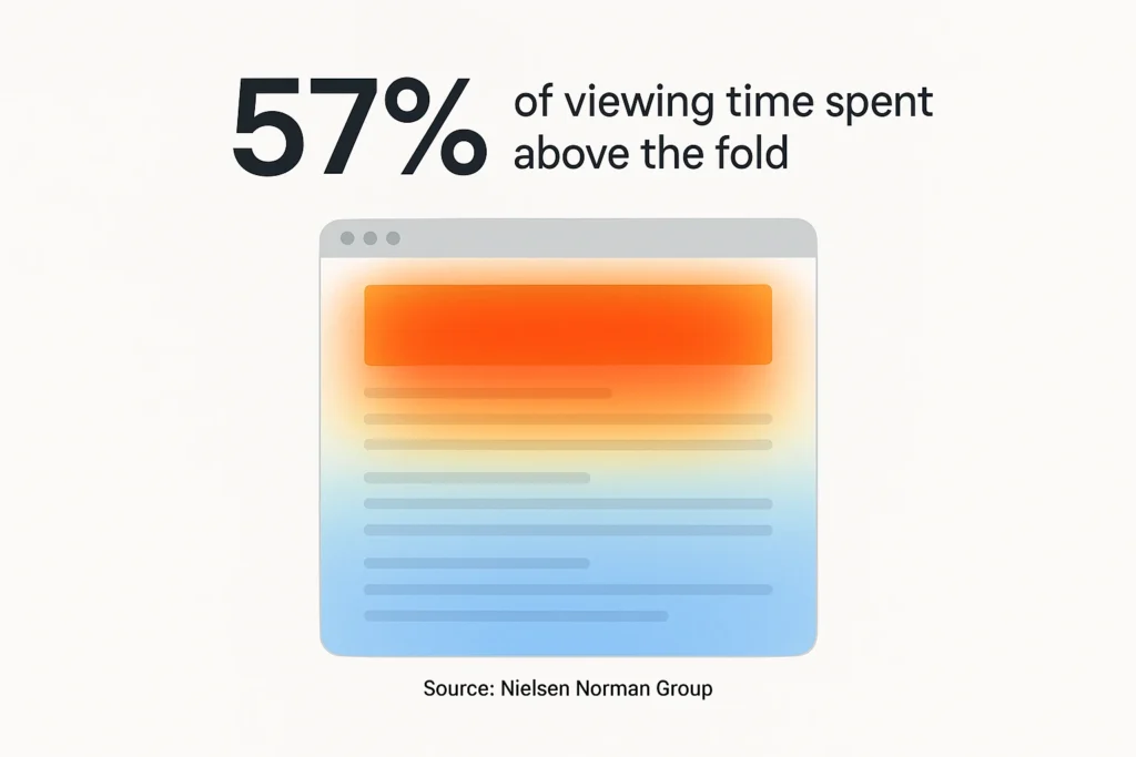 Why above-the-fold content works