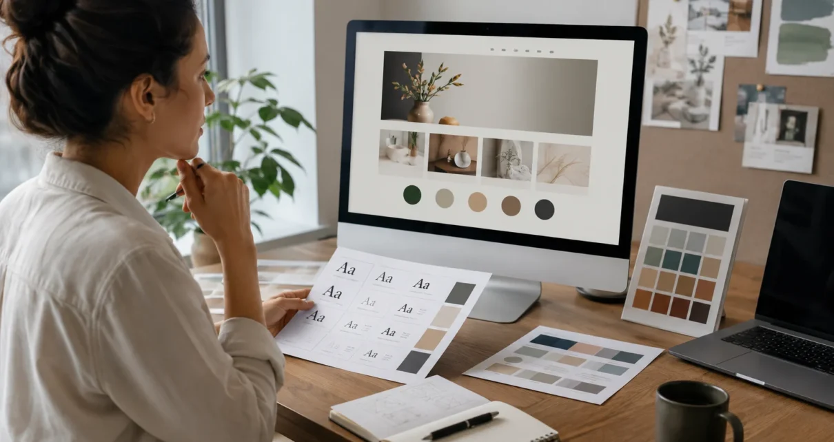 Professional web design (the visual side)