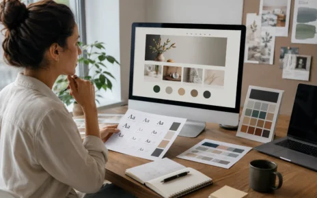 Professional web design (the visual side)
